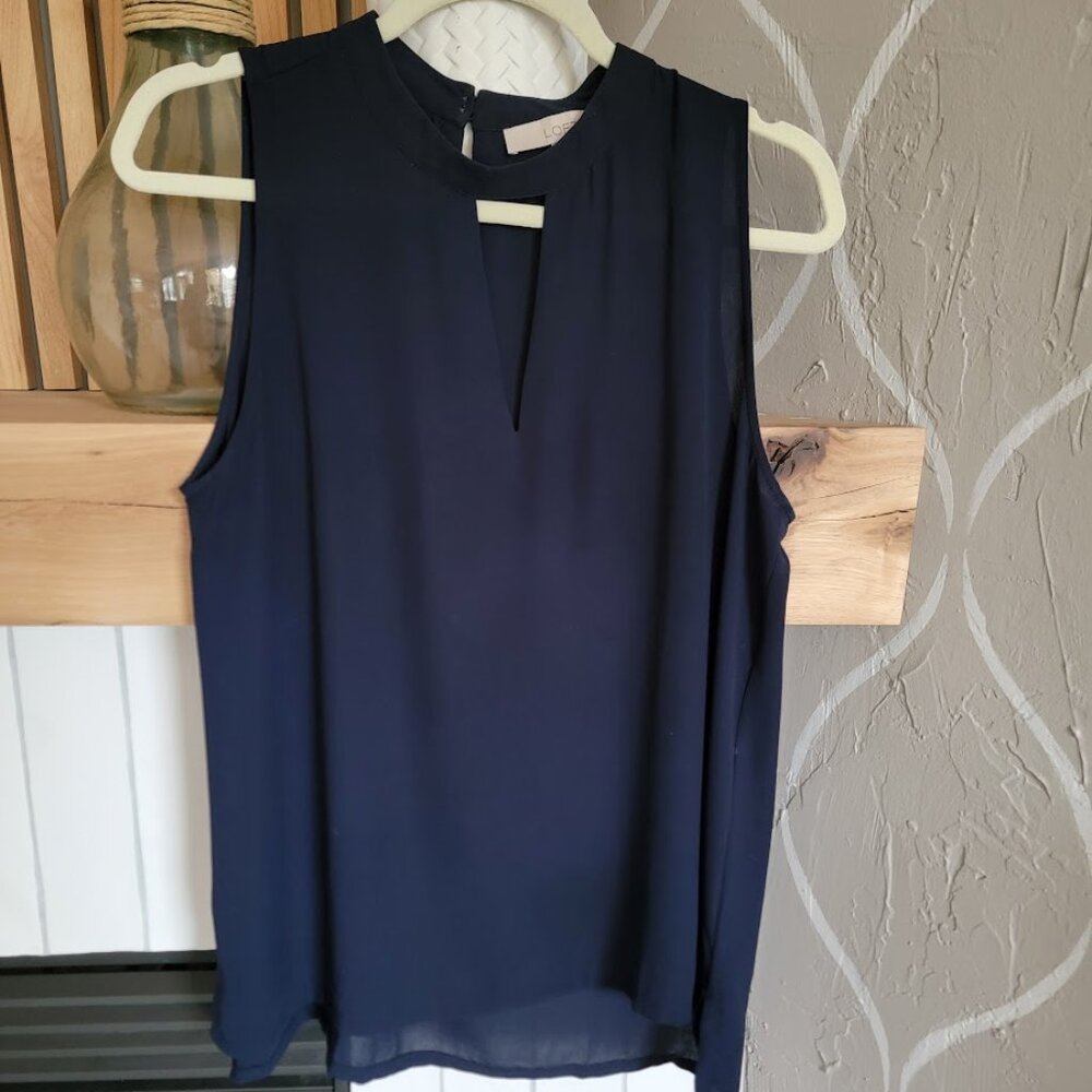Loft Sleeveless Woven Top